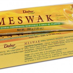 Dabur Meswak (Miswak) Toothpaste 200 Grams - Pack of 3