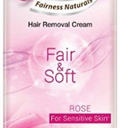 Fem Fairness Naturals Fair and Soft Hair Removal Cream Rose for Sensitive Skin - 25 g 