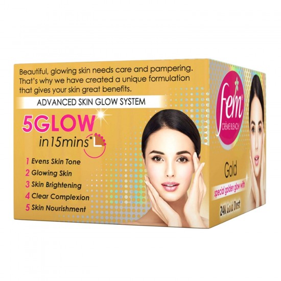 Fem Fairness Naturals Gold Skin Bleach, 24 Gm