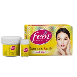 Fem Turmeric Herbal Bleach, 24 Gm X 2