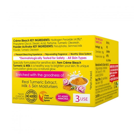 Fem Turmeric Herbal Bleach, 24 Gm X 2
