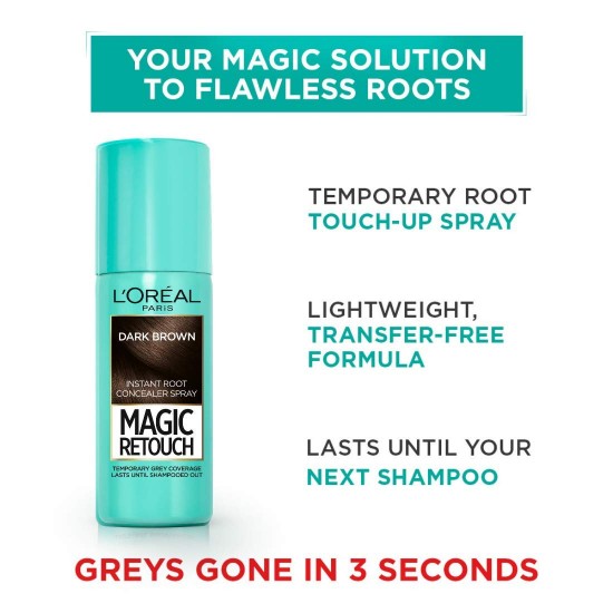 L'Oreal Paris Magic Retouch 1, Black, 75ml