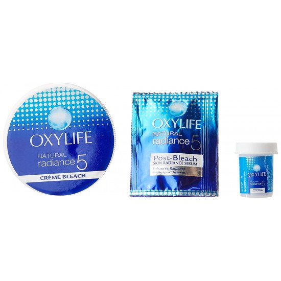 Oxylife Natural Radiance 5 Creme Bleach- With Active Oxygen-27 g