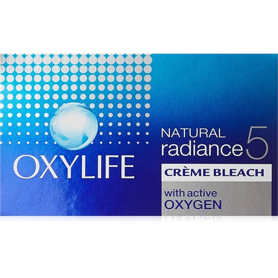 Oxylife Natural Radiance 5 Creme Bleach- With Active Oxygen-27 g