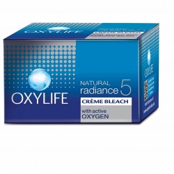 Oxylife Natural Radiance 5 Creme Bleach With Active Oxygen, 9 Gm