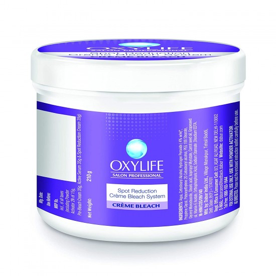 Oxylife Salon Professional Spot Reduction Creme Bleach System, 345 Gm