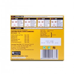 VLCC Anti Tan Facial Kit 60g Fade Sun Tan, Dark spots and scars. Get Even complexion and smooth skin Smoothen, Nourish and Protect from UV Rays with Oatmeal, Cucumber and Pistachio | Oil Free 