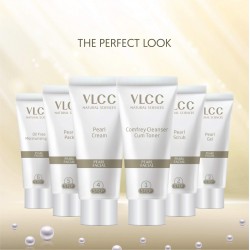 VLCC Pearl Facial Kit for Luminous Skin and A Fairer Complexion (60gm) 