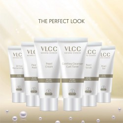 VLCC Pearl Facial Kit for Luminous Skin and A Fairer Complexion (60gm) 
